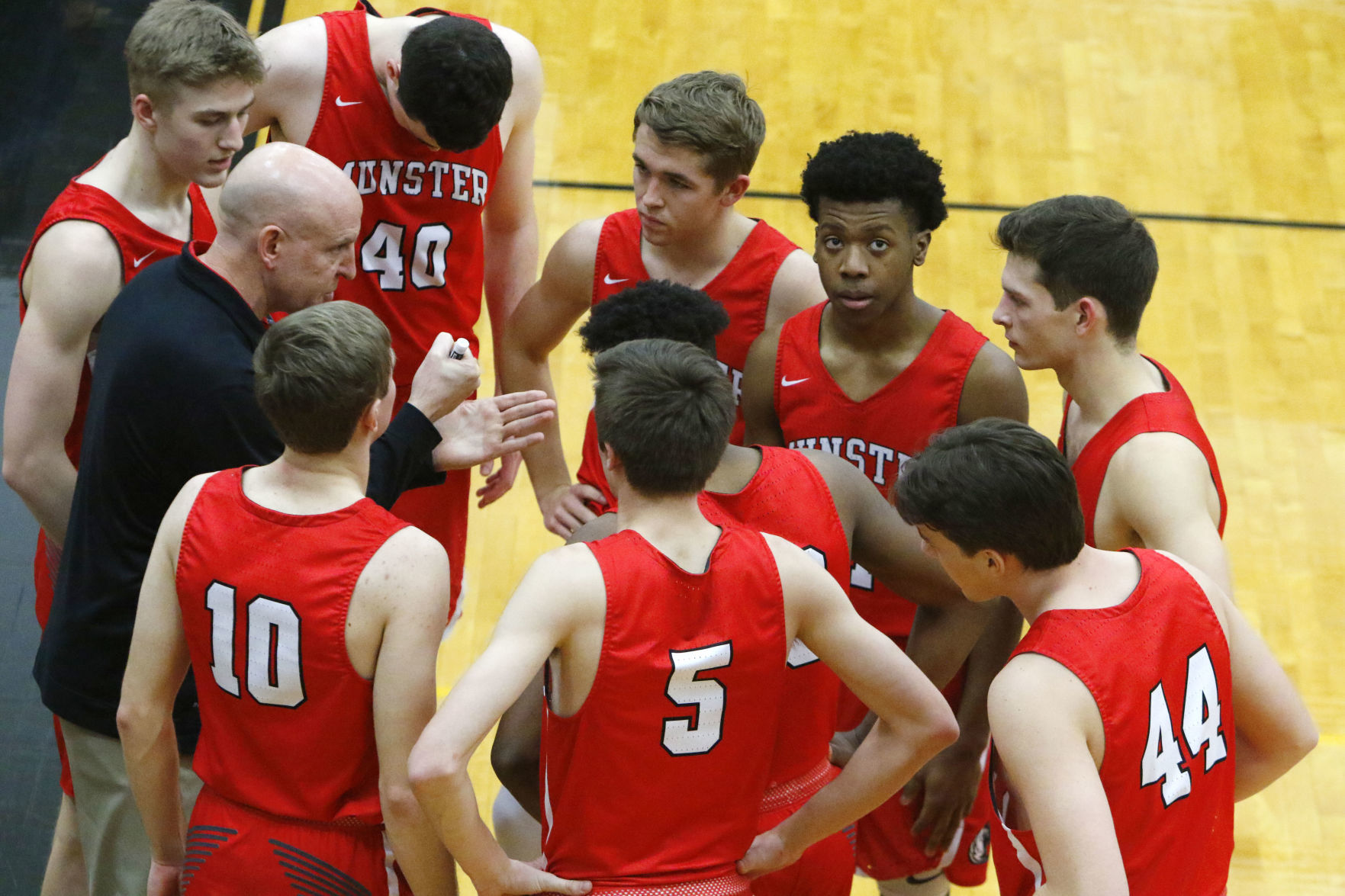 Munster at Lowell boys basketball